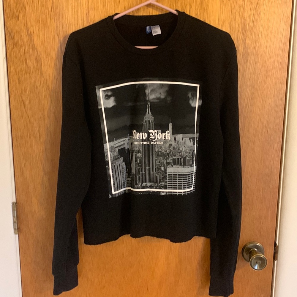 H & M divided brand new York sweatshirt
